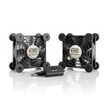 Ventilador USB AC Infinity MULTIFAN S5 Quiet Dual 80mm para gabinete