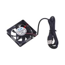Ventilador USB De 60mm 5V Sem Escovas Para Resfriamento De Gabinete De Computador E Ventilação De Ventilador USB De 60mm 5V Sem Escovas Para Resfriamento De Gabinete De Computador E Ventilação De