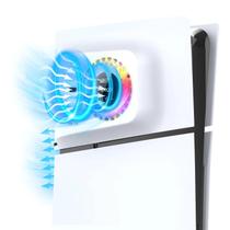 Ventilador USB RGB Para PS5 Slim Com Controle De Temperatura IPEGA PG-P5S019 Com HUB