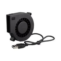 Ventilador USB Sem Escovas De 75mm Turbo Para Impressora 3D Extrusora Cooler DC Bomba De Ar Para CPU