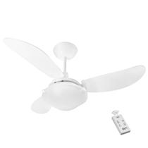 Ventilador Veneza 3 Pás 110V Branco e Controle Ventilador Veneza 3 Pás 110V Branco e Controle