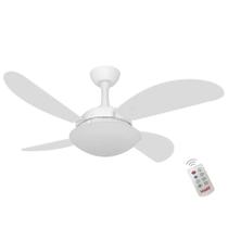 Ventilador Ventax Fresh Air 4Pás Branco 127V Controle Remoto