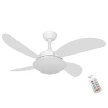 Ventilador Ventax Uno Fly 4 Pás Branco 220V Controle Remoto