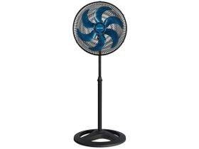 Ventilador ventisol 50cm coluna turbo premium 6 pas preto/azul 220v