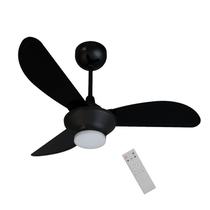 Ventilador Ventisol Mistral Inverter Led Preto 130w Bivolt