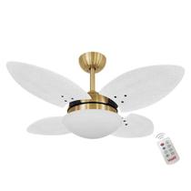 Ventilador Volare Mini P Palmae Branco 127V Controle Remoto