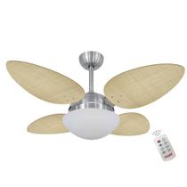 Ventilador Volare P Palmae Natural 220V e Controle Remoto Ventilador Volare P Palmae Natural 220V e Controle Remoto
