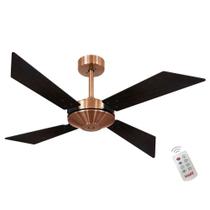 Ventilador Volare Tech New Off Tabaco 127V e Controle Remoto Ventilador Volare Tech New Off Tabaco 127V e Controle Remoto
