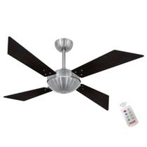 Ventilador Volare Tech Off Tabaco 127V e Controle Remoto Ventilador Volare Tech Off Tabaco 127V e Controle Remoto