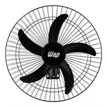 Ventilador Wap Parede Rajada Pro Preto Bivolt 60cm 5 Pás FW006661