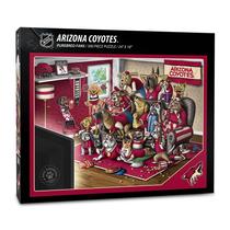Ventiladores de raça pura Puzzle YouTheFan NHL Arizona Coyotes 500 unidades Ventiladores de raça pura Puzzle YouTheFan NHL Arizona Coyotes 500 unidades