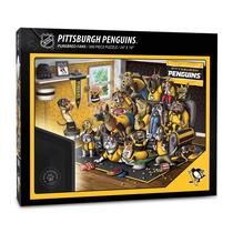 Ventiladores de raça pura Puzzle YouTheFan NHL Pittsburgh Penguins 500 unidades Ventiladores de raça pura Puzzle YouTheFan NHL Pittsburgh Penguins 500 unidades