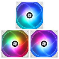 Ventiladores de resfriamento de CPU Thermalright TL-C14CW-S X3 de 14 cm RGB, pacote com 3