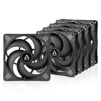Ventiladores para PC ARCTIC P14 Max (pacote com 5) de alto desempenho de 140 mm pretos