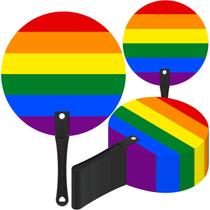 Ventiladores portáteis DoubleFill Rainbow Plastic 36 unidades