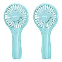 Ventiladores portáteis TriPole Blue Mini Portable, pacote com 2 acessórios Ventiladores portáteis TriPole Blue Mini Portable, pacote com 2 acessórios