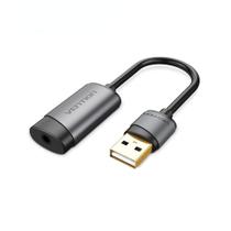 Ventina USB Placa de Som Externa USB para Adaptador de Áudio de 3,5 mm U