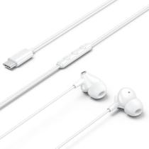 Vention Fone Ouvido Usb-c In-ear Com Fio e Microfone Branco