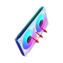 Ventoinha ARGB Coerente LG-360/240/120 Para PC Com Display Digital LOVINGCOOL Ventoinha De Bloco De Ventoinha ARGB Coerente LG-360/240/120 Para PC Com Display Digital LOVINGCOOL Ventoinha De Bloco De