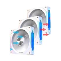 Ventoinha ARGB De 120mm Para Gabinete De PC ICE Whale Com Design De Espelho Infinito, Sincronização