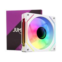 Ventoinha ARGB RGB Silenciosa De 120mm JUMPEAK MS120 12cm Para Sistema De Resfriamento De PC E