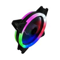 Ventoinha De Resfriamento LED Ultra Silenciosa De 120mm 12VDC 3P IDE 4Pin Para Radiador De CPU Com