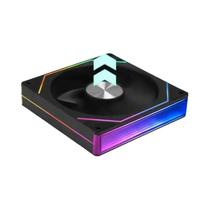 Ventoinha De Resfriamento Para Gabinete 12CM RGB Sincronizada Prism 7PRO Com Lente Dupla Face E Ventoinha De Resfriamento Para Gabinete 12CM RGB Sincronizada Prism 7PRO Com Lente Dupla Face E