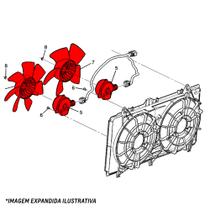 Ventoinha Defletor Eletroventilador Com Cambio Automatico Magneti Marelli Onix prisma spin