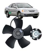 Ventoinha E Motor Do Radiador Honda Civic 1.7 16v 2001/2006