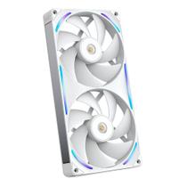 Ventoinha NZXT F280X Performance, 140mm, PWM, RGB, 2x Single-Frame, Branco - RF-U28PN-W1