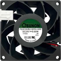 Ventoinha PE80382B2-Q00U-AA9 24V 9.60W 0.40A 2P 80X80X38 A1 Ventoinha PE80382B2-Q00U-AA9 24V 9.60W 0.40A 2P 80X80X38 A1