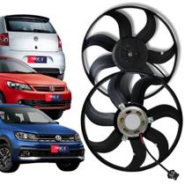 Ventoinha Radiador Gol Saveiro Voyage Fox Spacefox Golf 1.6 Com Ar G5 2004 2005 2006 2007 2008 2009 2010 2011 2012 2013 2014 2015 2016 2017 2018