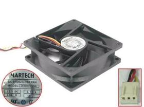 Ventoinha Resfriamento 12V 0.13A 1.56W 3 Fios General