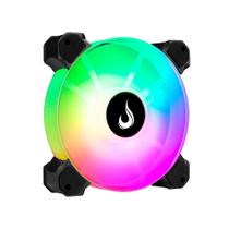 Ventoinha Rise Mode Cool Motherboard, 120mm, ARGB, Preto - RM-ARGB-05-5V