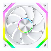 Ventoinha Rise Mode Magneto X Reverse, 120mm, ARGB, Branco - RM-MAX-ARGB-W-RV