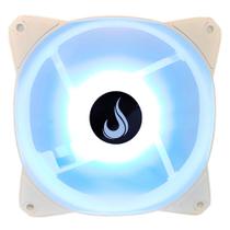 Ventoinha Rise Mode Motherboard Frost 12v, 120mm, RGB, Branco - RM-MB-02-12V