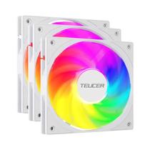 Ventoinha Ultra Fina De 12CM Para PC 12V 4PIN PWM Silenciosa Alta Pressão De Vento 15MM Para Gamers