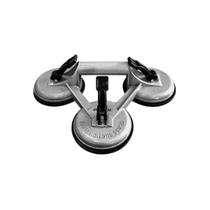 Ventosa alumínio Titanium com três garras 11,8CM suporta 150KG