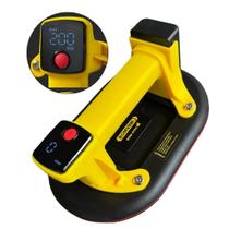 Ventosa Automática Recarregável com Bomba Vácuo de Sucção 200kg Visor Digital Ventosa Automática Recarregável com Bomba Vácuo de Sucção 200kg Visor Digital