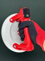 Ventosa com bomba à vácuo automática digital 150kg para porcelanato vidros e azuleijos