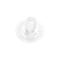 Ventosa Com Rosca de Silicone Incolor 10 Mm X 32 Mm Mk