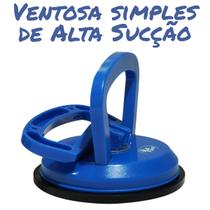 Ventosa Com Trava Sucção até 35Kg Para Pisos Azulejo Vidro Tira Amassados De Lataria Carro