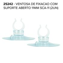 Ventosa De Fixação Suporte Aberto 11mm Sca-11 (2un) Soma Ventosa De Fixação Suporte Aberto 11mm Sca-11 (2un) Soma