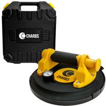 Ventosa De Sucção A Vácuo 235Mm Rolamentada 200Kg Manômetro