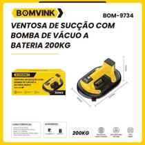 Ventosa de sucção com bomba de vácuo a bateria bomvink bom-9734 Ventosa de sucção com bomba de vácuo a bateria bomvink bom-9734