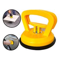 Ventosa de Sucção Simples ou Dupla para Vidro Piso Cerâmica Porcelanato Mármore Chapas 40/80-90kg Marca Profissional Fertak Ferramentas