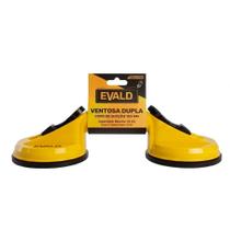 Ventosa Dupla 120 mm Capacidade Máxima 80 kg EVALD Ventosa Dupla 120 mm Capacidade Máxima 80 kg EVALD