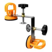 Ventosa Dupla Articulada 90* Ângulo Reto P/ Bancada Mármore