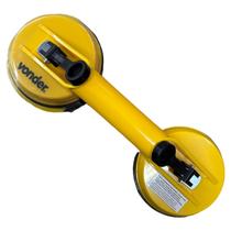 Ventosa Dupla Original Vonder P/ Vidros e Mármores Até 50Kg