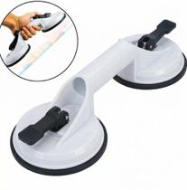 Ventosa Dupla P/ Vidros Metais Mármores Espelhos Pisos Porcelanato Até 80kg Ventosa Dupla P/ Vidros Metais Mármores Espelhos Pisos Porcelanato Até 80kg